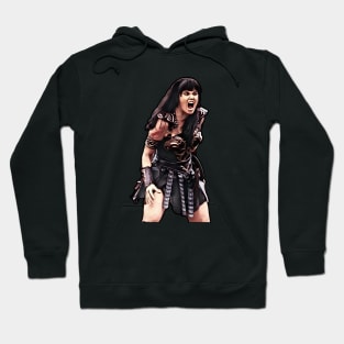 Angry Xena Hoodie